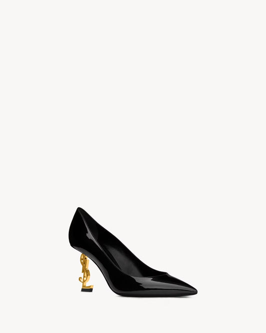 OPYUM PUMPS IN PATENT LEATHER
